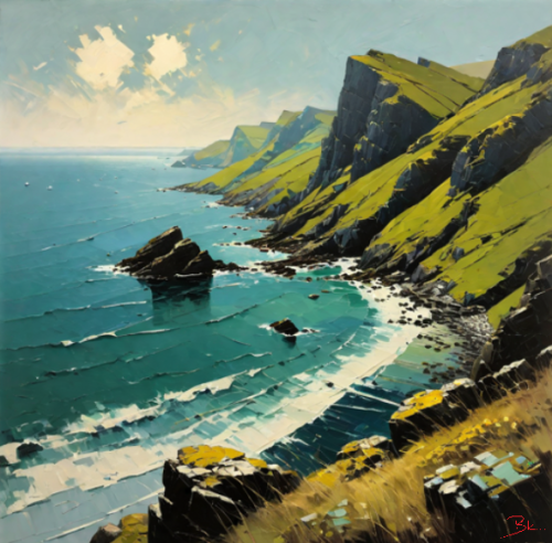 North-Devon-Valley-of-the-Rocks-Seascape