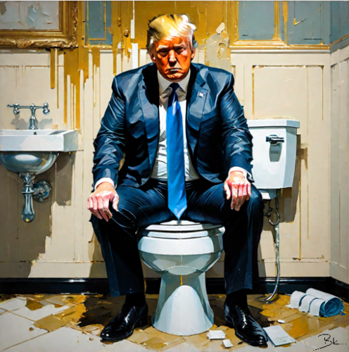 Trump-Toilet