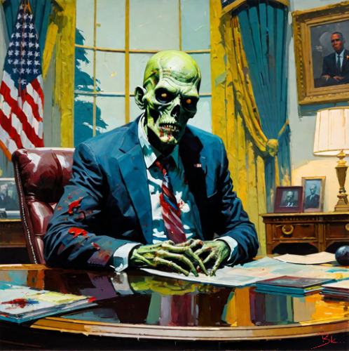 Zombie-In-Oval-Office